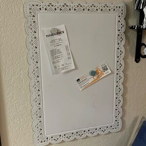 Ikea lace magnet display board
